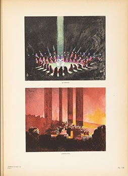 Item #51-5140 Tendances Nouvelles du Théatre. First edition. Léon Moussinac, Popova...