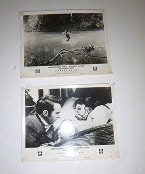 Item #51-5157 A group of 6 original photographs for the film Raintree County (French version...