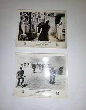 Item #51-5158 A group of 10 original photographs for the film Raintree County (French version...