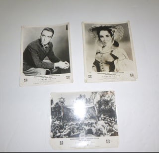 Item #51-5159 A group of 17 original photographs for the film Raintree County (French version...