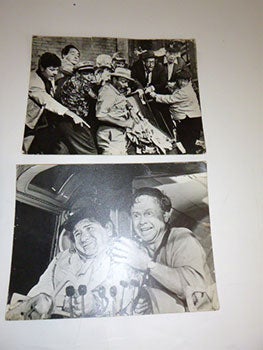 Item #51-5163 A group of 3 original photographs for the film "It's a Mad Mad Mad Mad World."...