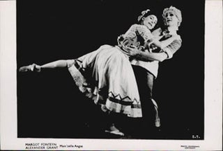 Item #51-5223 Margo Fonteyn and Alexander Grant dancing in Mam'zelle Angot at the Royal Opera...