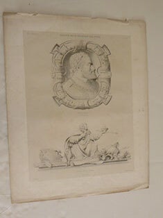 Item #51-5343 Abbaye de St. Germain des Prés. / Charles-Quint / par Jean Cousin / Casimir roi de...