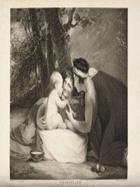 Boydell's Graphic illustrations of the dramatic works of Shakespeare : consisting of a series of prints forming an elegant and useful companion to the various editions of his works, engraved from pictures, purposely painted by the very first artists, and lately exhibited at the Shakspeare gallery. First edition.
