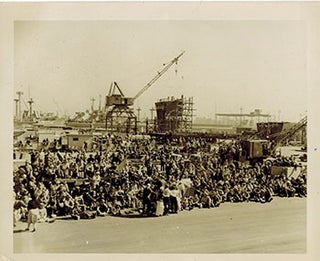 Item #51-5398 An archive of photos of shipbuilding at the Kaiser Richmond, California Shipyards...