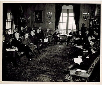 Photographs of honchos at the United Nations Conference Secretariat ...