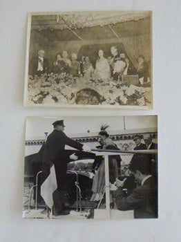 A collection of original photographs of the State Visit of Queen Juliana of the Netherlands and Prince Bernhard to Paris in May 1950, with Pierre de Gaulle.