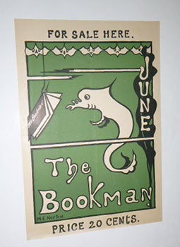 Item #51-5471 For Sale Here. The Bookman : June. ....First edition of the poster. M. E. Norton,...