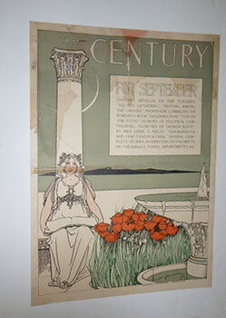 Item #51-5474 The Century. For September... First edition of the poster. George Wharton Edwards