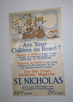 Item #51-5551 Original poster for "Are your children on board? The one great children's...