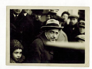 Item #51-5574 Portrait of the Russian director Vsevolod Meyerhold with his stepson Konstantin...