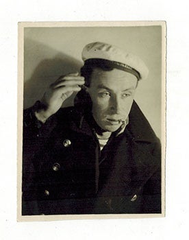 Item #51-5580 Portrait of the Russian actor Erast Garin (1902-1980) as a sailor. First edition of...