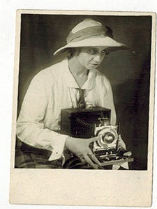Item #51-5582 Portrait of "Liza the Tourist" in "Roar China. "First edition of the photograph....