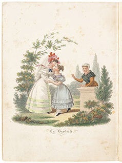 Les talents, ou, Les couronnes de la jeunesse : par M. Brès: Le dessin. La broderie. La lecture. L'écriture. La danse. Le chant. First edition.