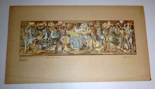 Item #51-5586 Original gouache design for a mural at the New Mayo Clinic Building. 1952. ...