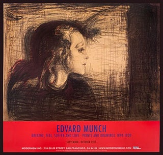 Item #51-5620 Det syke barn I ("The sick child I") (1897). Edvard Munch Exhibition poster. Edvard...