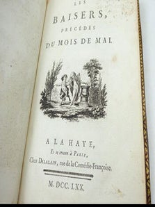 Les Baisers, Précédés du Mois de Mai. Original edition.