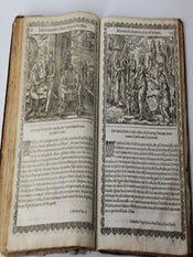 Item #51-5682 Figures des histoires de la Saincte Bible, accompagnees de briefs discours,...