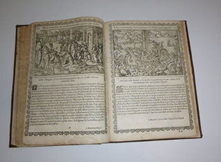Figures des histoires de la Saincte Bible, accompagnees de briefs discours, contenans la plus grande partie des histoires sacrees du vieil & nouveau Testament, & des oeuvres admirables du Dieu vivant ... Original printing.