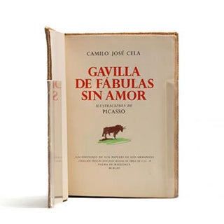 Item #51-5761 Gavilla de Fábulas sin Amor, with Illustrations by Picasso. First limited edition....