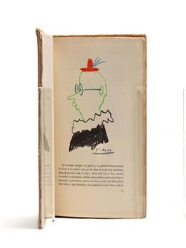 Gavilla de Fábulas sin Amor, with Illustrations by Picasso. First limited edition. Signed by Cela.