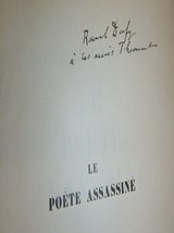Item #51-5767 Le Poète assassiné. Lithographies de Raoul Dufy. Signed first edition. Guillaume...