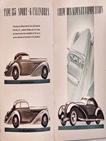Item #51-5893 Société des Automobiles Delahaye catalogue 1937-1938 . First edition....