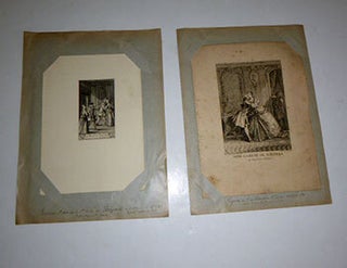 Item #51-5906 A Collection of 18th & 19th Century engravings for editions of "Dom Garcie de...