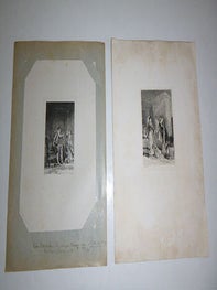A Collection of 18th & 19th Century engravings for editions of "Dom Garcie de Navarre ou Le Prince Jaloux" by Molière.