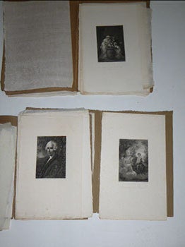 Item #51-5907 Rare suite of engravings unbound in original livraisons for "Oeuvres complètes...
