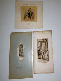 Item #51-5948 A Collection of 18th & 19th Century engravings for editions of "Le Dépit amoureux...