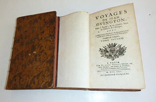 Item #51-5963 Voyages de Jean Ovington, faits à Surate, & en d'autres lieux de l'Asie & de...