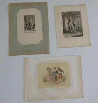 Item #51-5981 A Collection of 18th & 19th Century engravings for editions of "L'Avare " by...