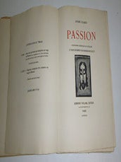 Passion. Eaux-fortes originales en couleurs et bois dessinés par Georges Rouault. First edition.