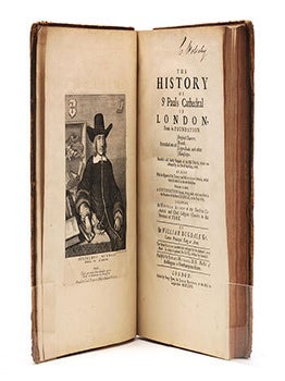 Item #51-6020 The History of St. Paul's Cathedral in London : from its foundation. Extracted out...