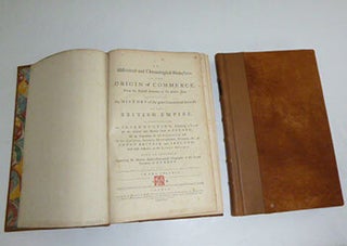 Item #51-6028 An historical and chronological deduction of the origin of commerce from the...
