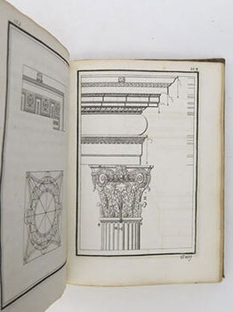Traicté des cinq ordres d'architecture, desquels se sont seruy les anciens : traduit du Palladio, augmenté de nouuelles inuentions pour l'art de bien bastir. First edition.