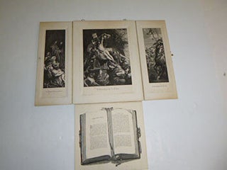 Les Chefs-d'oeuvre de Rubens à la Cathédrale d'Anvers. (Rubens' Masterpieces at the Antwerp Cathedral.) Two triptychs with gold cross clasps. First editions.
