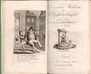 Item #51-6101 Le caveau moderne, ou Le rocher de Cancale, chansonnier de table, composé des...