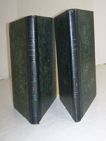 Galerie des artistes dramatiques de Paris / quarante-vingts portraits en pied dessin&eacute;s d'apr&egrave;s nature par Al. Lacauchie, et accompagn&eacute;s d'autant de portraits litt&eacute;raires. Vols. I + II avec 20 portraits suppl&eacute;mentaires. First edition.