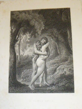 Item #51-6162 A portfolio of engravings to Milton's Paradise Lost). (Le Parrads Perdu). fFrst...