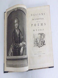 Item #51-6270 Designs by Mr. R. Bentley, for Six Poems by Mr. T. Gray. Original printing....