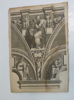 Item #51-6336 Persicha. (The Persian Sibyl, from Prophets and Sibyls in the Sistine Chapel)....