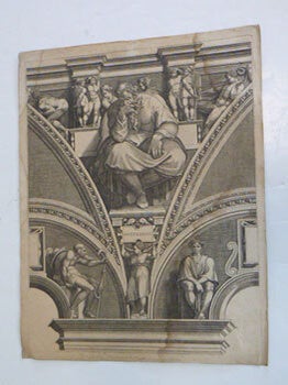Item #51-6337 Hieremias. (The Prophet Jeremiah, from the series of Prophets and Sibyls in the...