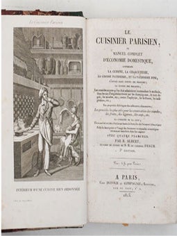 Item #51-6424 Le cuisinier parisien; ou, Manuel complet d'économie domestique, contenant la...
