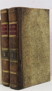 Les Cinq fabulistes, ou Les trois cents fables d'Ésope, de Lockman, de Philelphe, de Gabrias et d'Avienus. Tome 2 / ; ouvrage suivi des Fables mythologiques puisées dans les meilleurs écrivains de l'antiquité... par M. de Bellegarde. 10e édition.. 2 volumes . Original printings. .