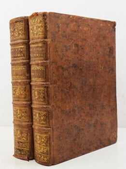 Architecture moderne ou l'art de bien bâtir pour toutes sortes de personnes: divisée en six livres. First editions.