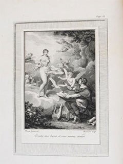 Les Métamorphoses. Traduction nouvelle avec le texte latin, suivie d'une analyse de l'explication des fables, des notes géographiques, historiques, mythologiques et critiques, par M. G.T. Villenave. First editions.