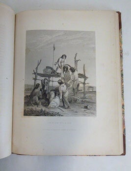 Item #51-6493 The American Aboriginal Portfolio. By Mrs. Mary H. Eastman. Illustrated by S....