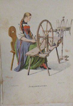 Item #51-6668 Costumes suisses. First edition of the portfolio. Franz Niklaus König, A....
